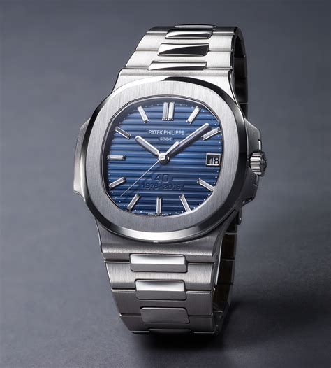 patek philippe nautilus platinum 40th anniversary limited edition|nautilus patek price.